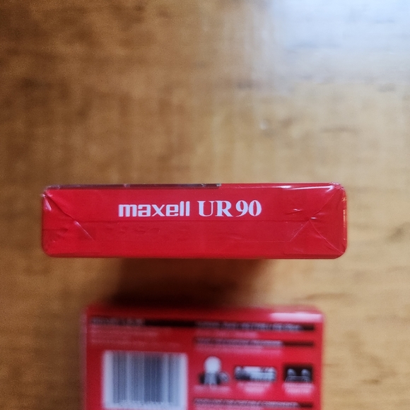 Cassette tapes (2) Maxwell UR 90 Minute Blank Audio Cassette Tapes Normal Bias - Picture 4 of 5